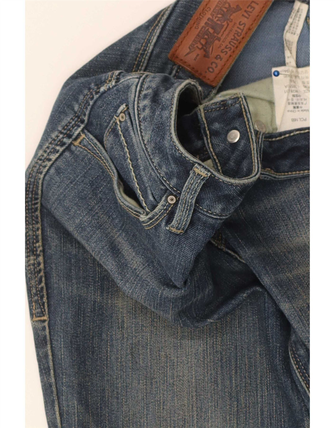 Vaqueros Levi's Mujer Slim W28 L31 Algodón Azul