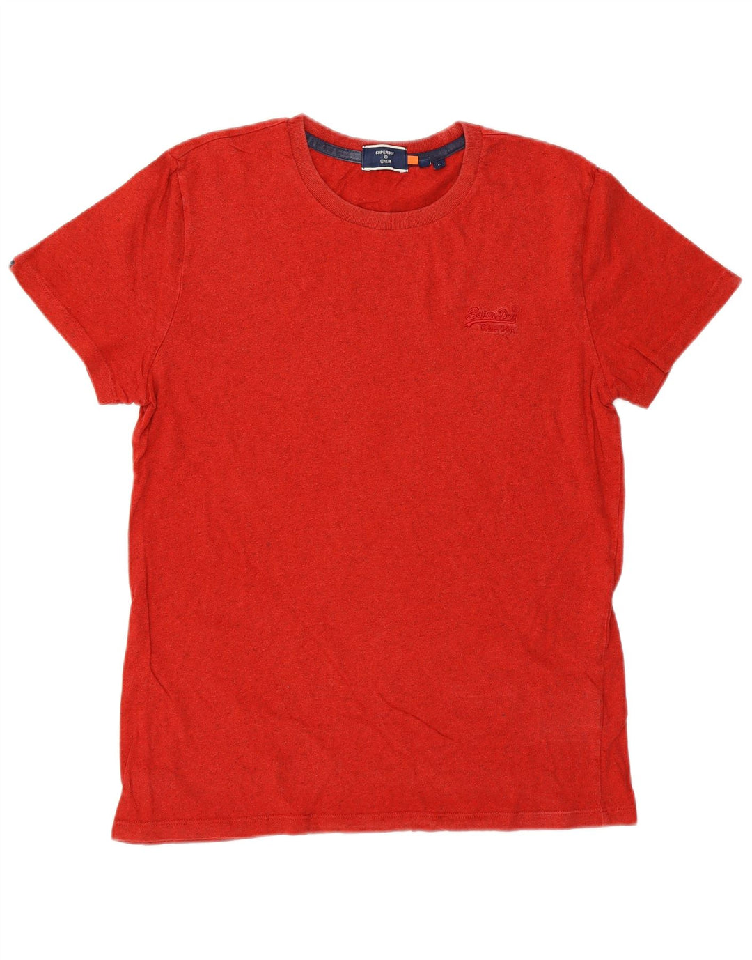 Camiseta Superdry Hombre Top Medium Rojo Algodón