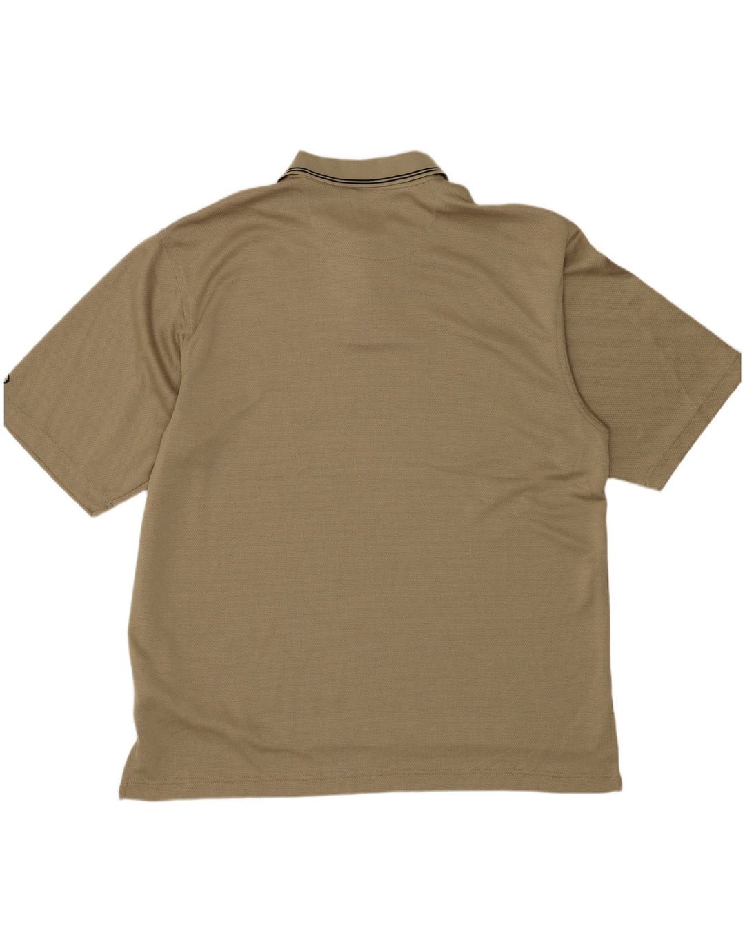 Polo NIKE para hombre, talla grande, algodón beige