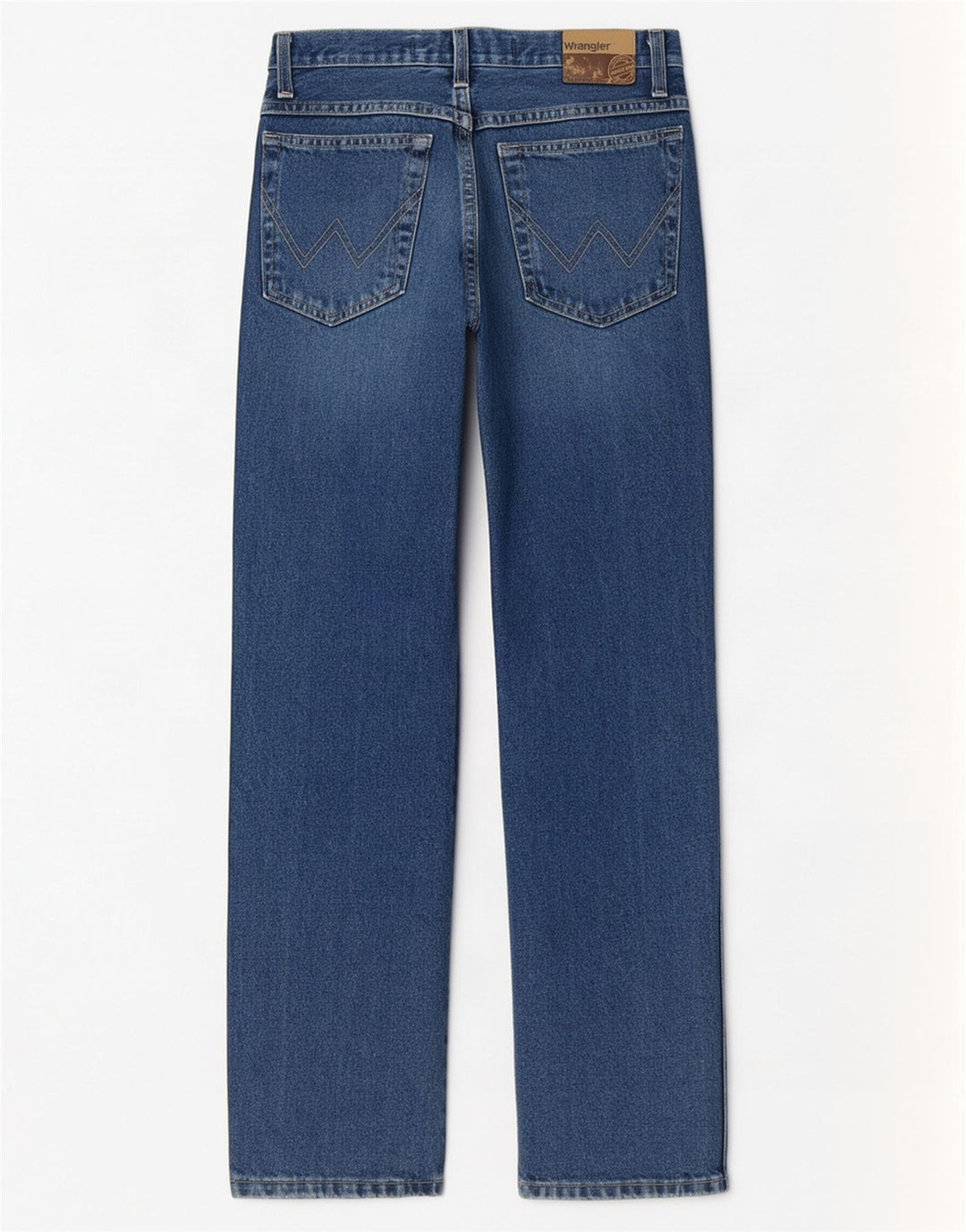 Wrangler Vaqueros Rectos Regulares Para Hombre W30 L30 Algodón Azul