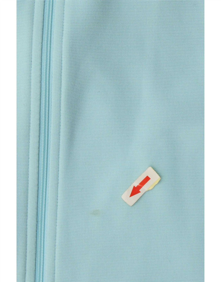 Kappa Chaqueta de chándal para mujer UK 44 Poliéster con bloques de color azul medio