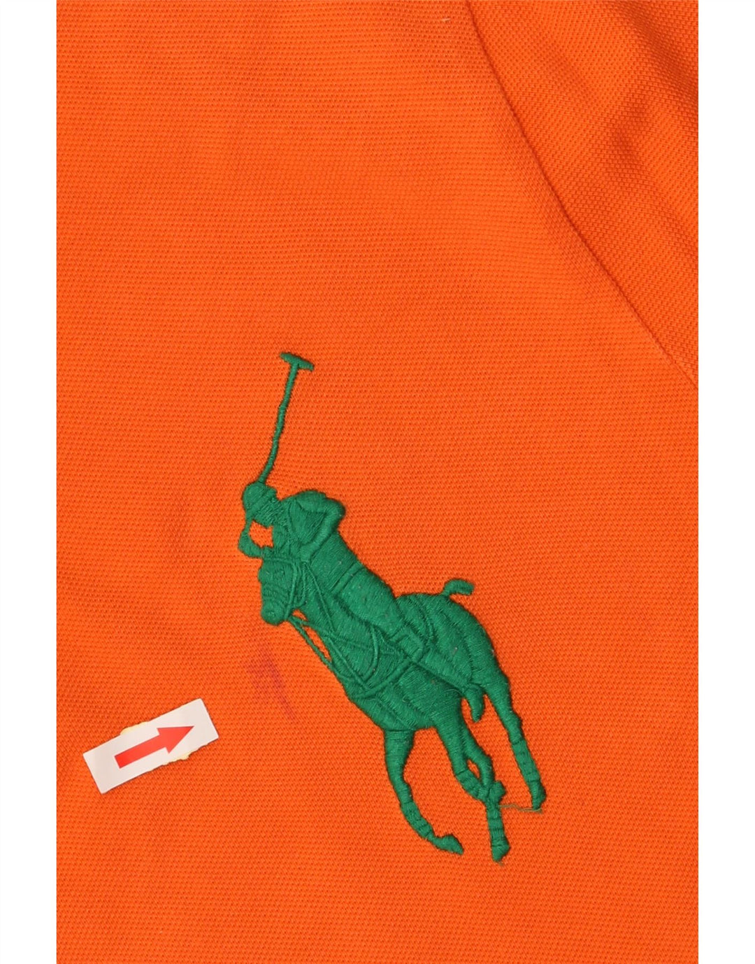 POLO RALPH LAUREN Polo gráfico de corte ajustado para hombre Algodón naranja medio