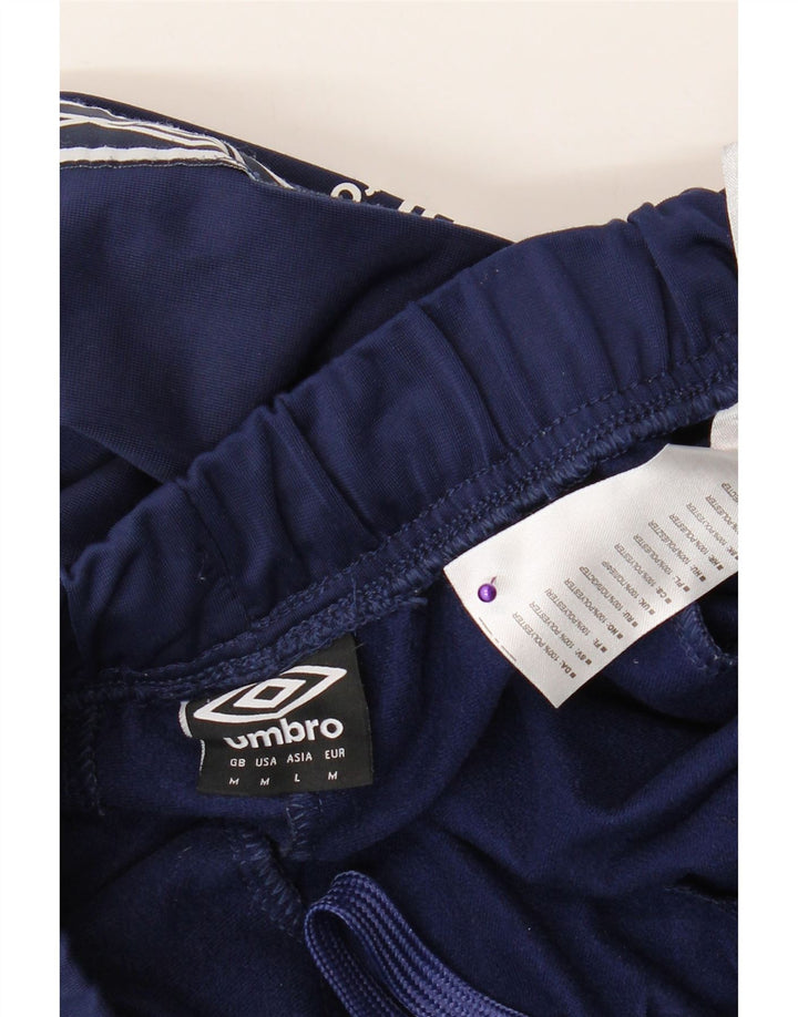 Umbro Hombre Pantalones De Chándal Gráfico Poliéster Azul Marino Medio