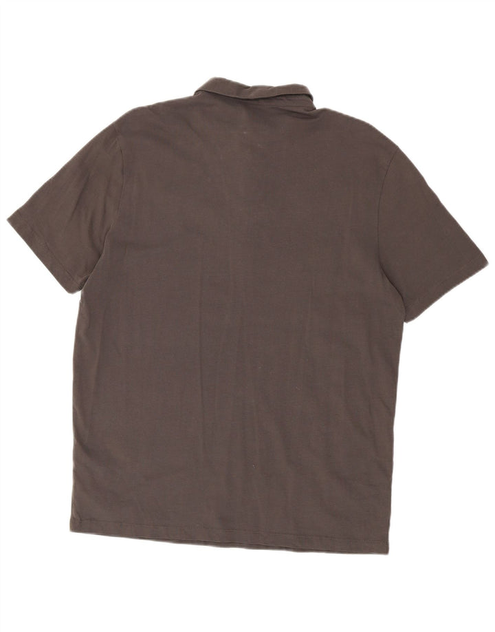 All Saints Polo Hombre Regular Fit XL Algodón Gris
