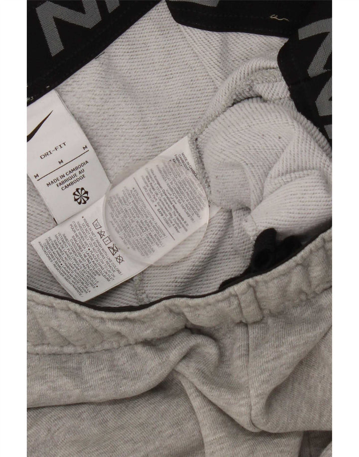 Nike Hombre Dri Fit Pantalones De Chándal Joggers De Algodón Moteado Gris Medio