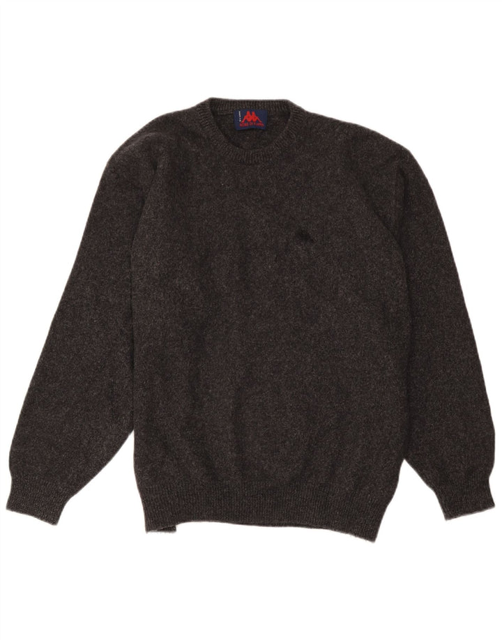 Kappa Jersey De Cuello Redondo Hombre XL Lana Gris