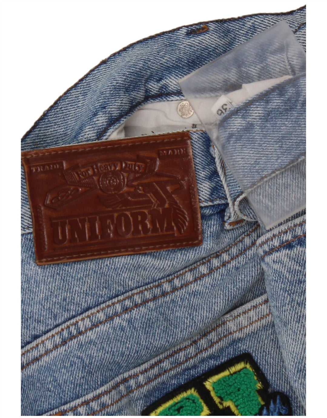 UNIFORM Vaqueros rectos para hombre W32 L30 Azul