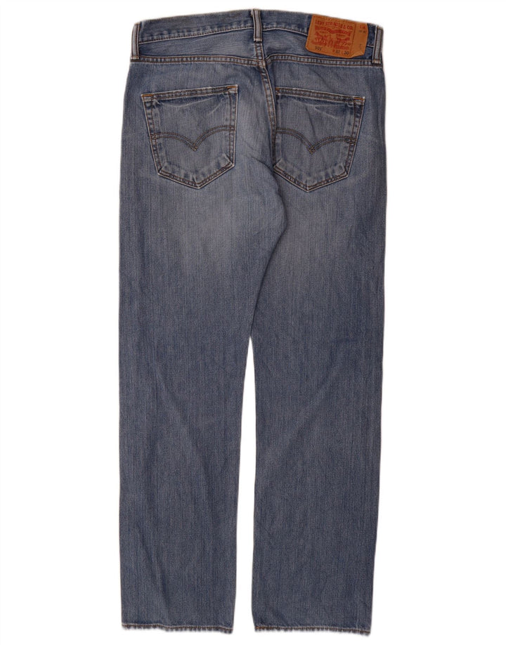 Levi's Hombre 501 Vaqueros Rectos W32 L32 Algodón Azul