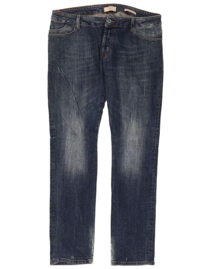 Zu Elements Vaqueros super slim para hombre W36 L34 Algodón azul