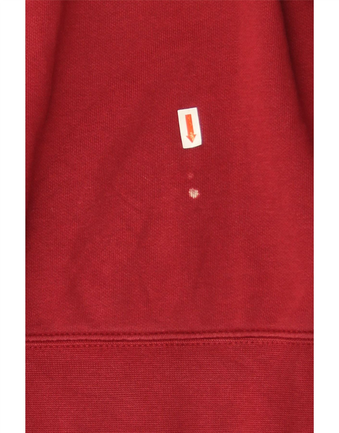 Nike Hombre Sudadera Jumper Grande Rojo Algodón