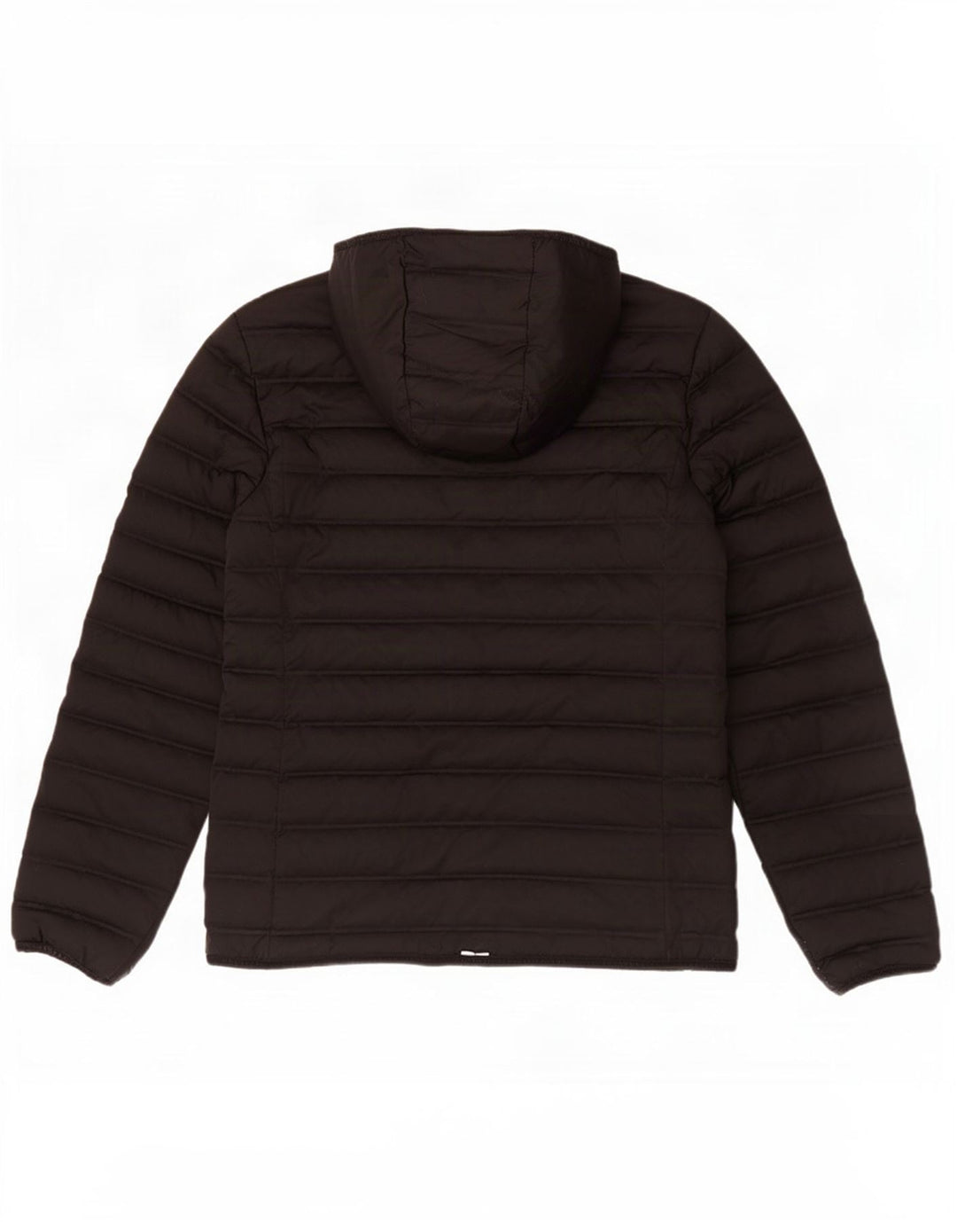 Superdry Chaqueta Acolchada Con Capucha Para Mujer UK 40 Mediano Poliéster Negro