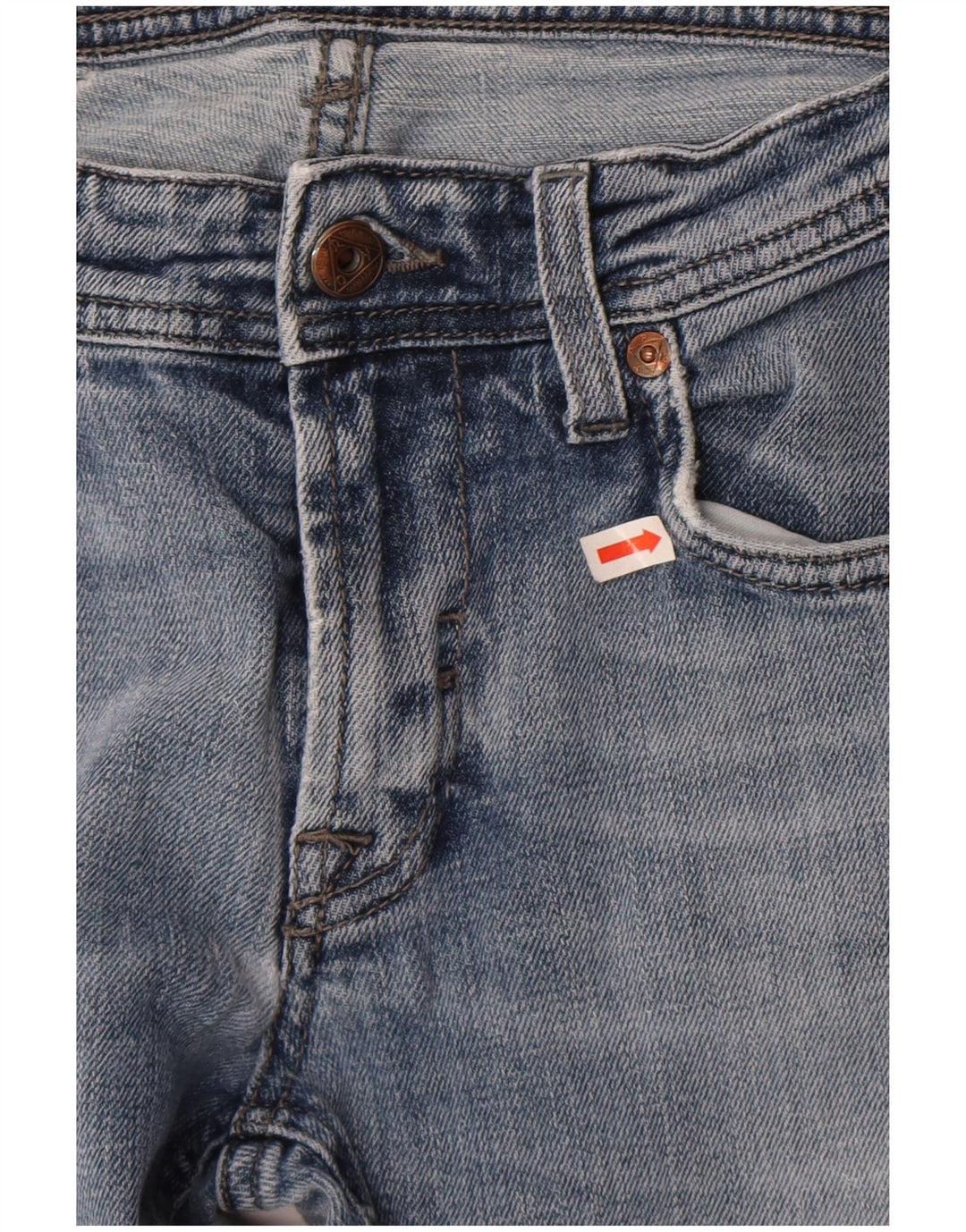 Roy Rogers Vaqueros ajustados para hombre W29 L32 Algodón azul