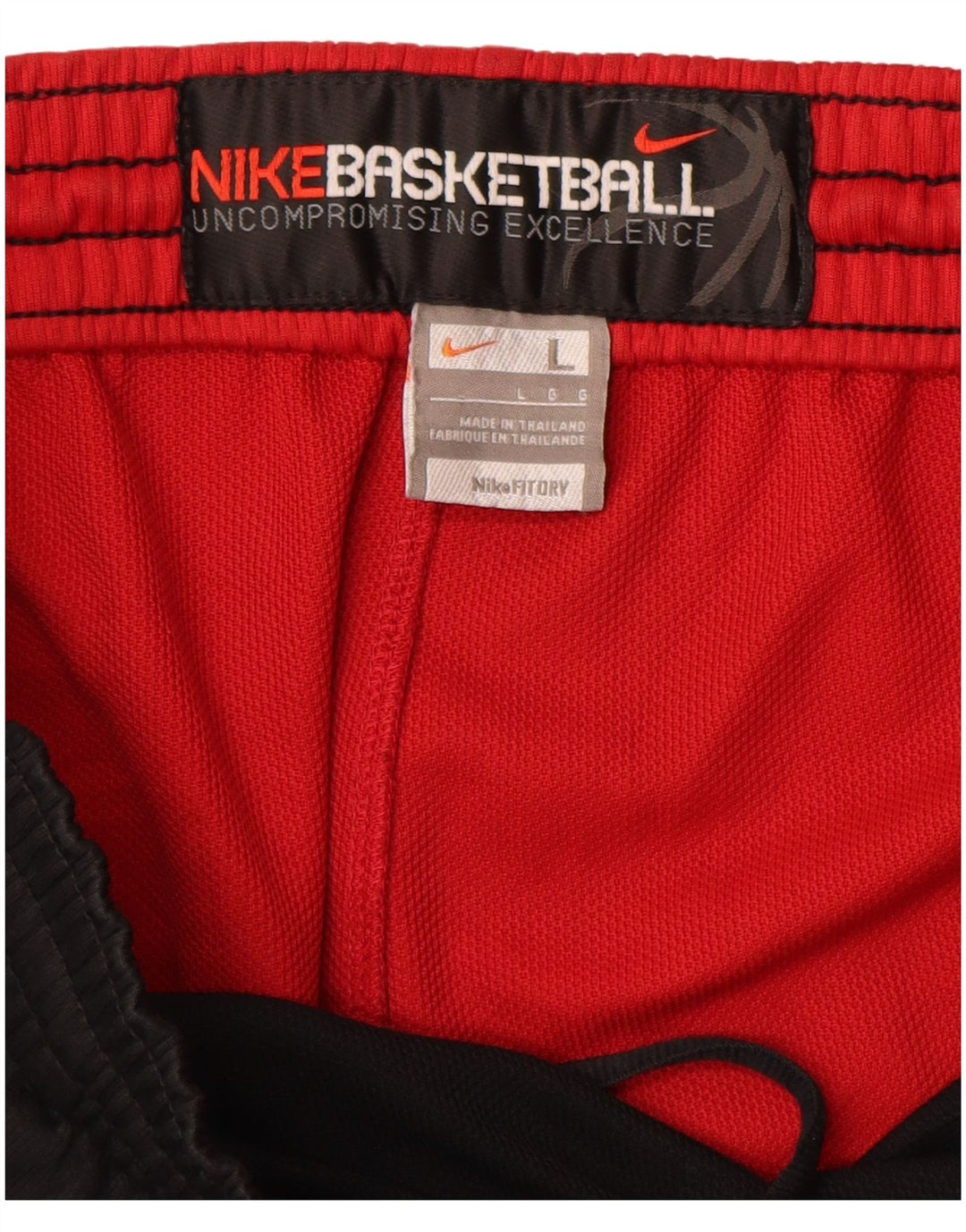 Nike - Pantalones cortos deportivos con estampado para hombre, talla grande, color negro, poliéster