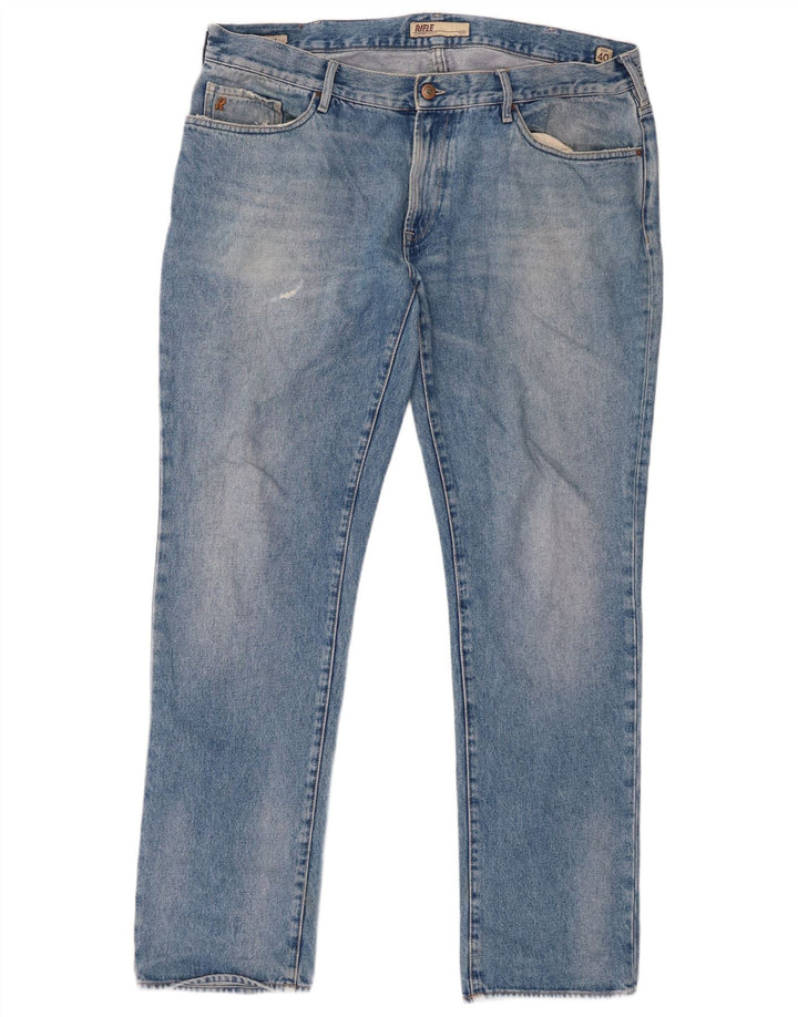 Vaqueros ajustados para hombre Rifle W40 L34 Algodón azul