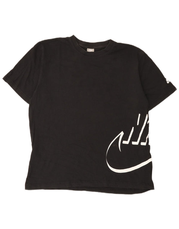 Nike Camiseta gráfica para hombre UK 46/48 XL Algodón negro