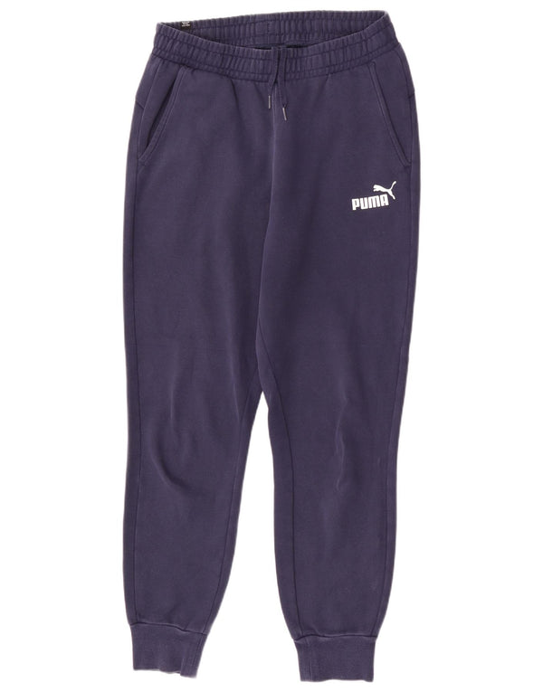 Pantalones De Chándal Puma Hombre Joggers Medium Azul Marino Algodón