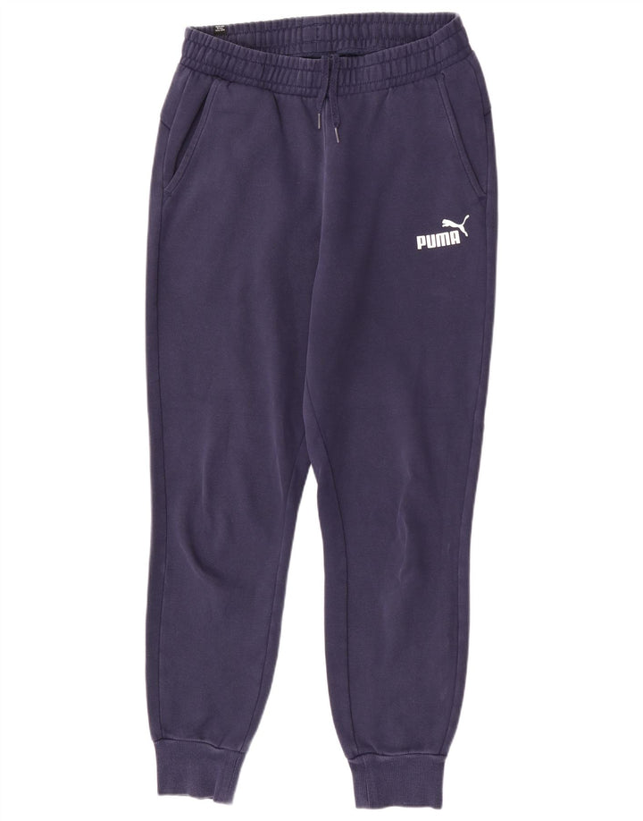 Pantalones De Chándal Puma Hombre Joggers Medium Azul Marino Algodón