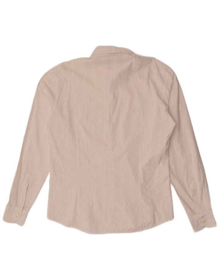 BENETTON Camisa para hombre grande blanca