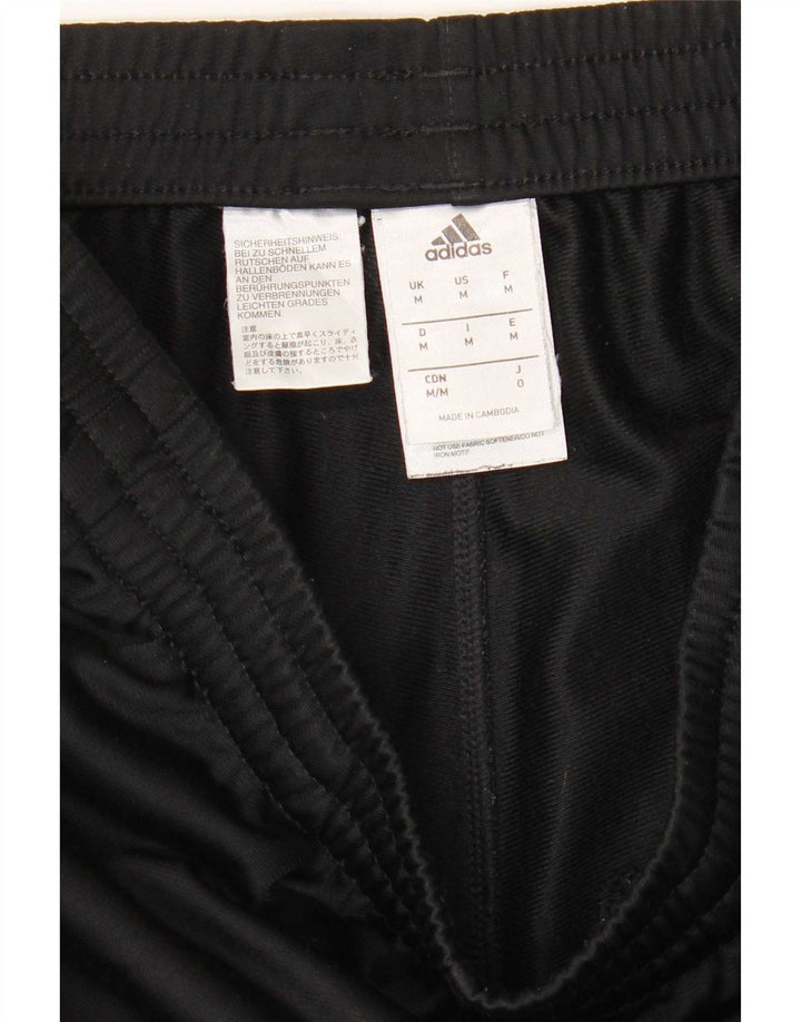 Adidas Hombre Pantalones De Chándal Joggers Medium Negro Poliéster