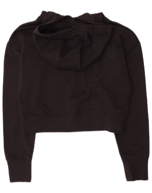 Nike Crop Graphic Sudadera con capucha para niñas 13-14 años XL Algodón negro
