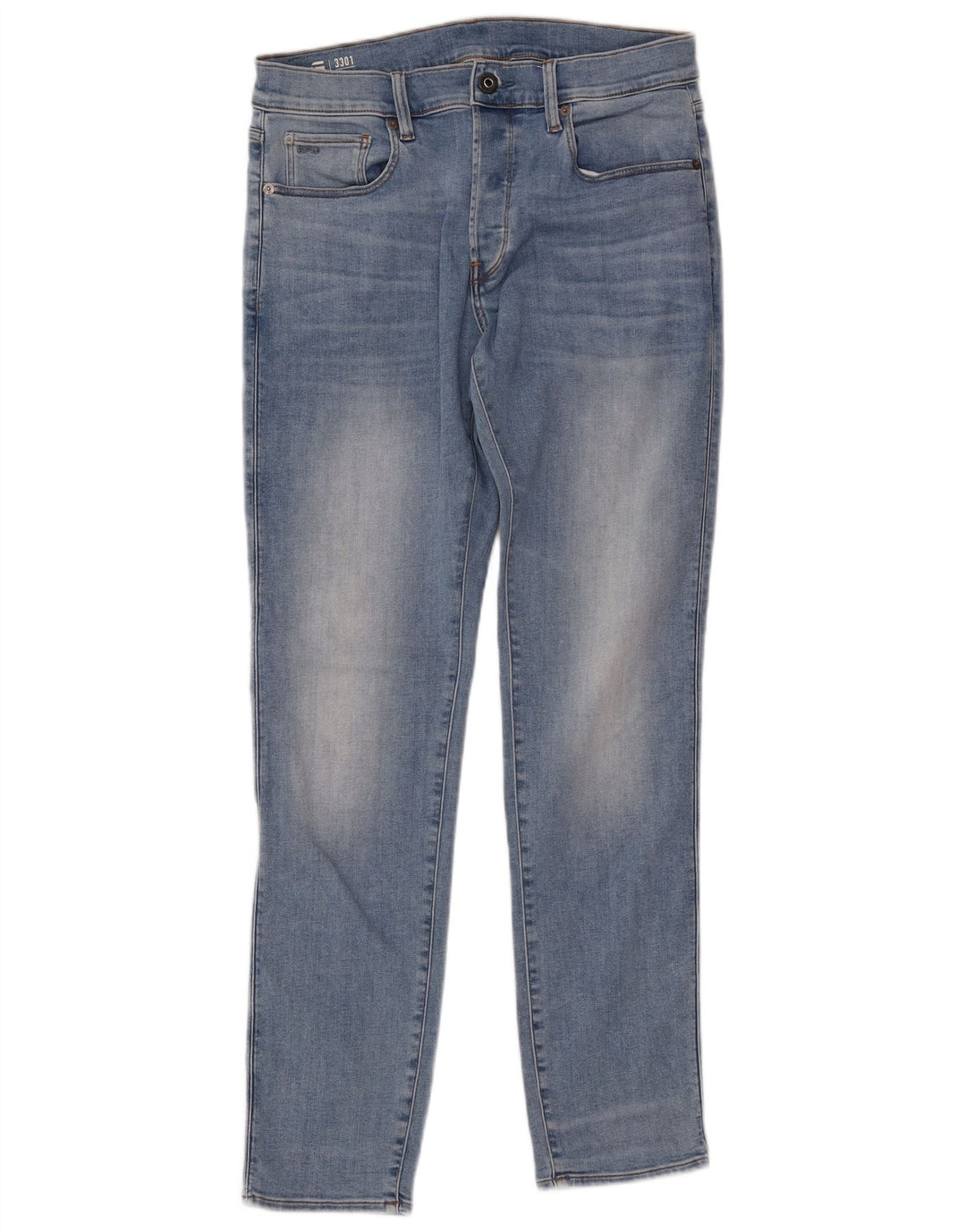 G-STAR Vaqueros Slim 3301 para Hombre W31 L32 Algodón Azul