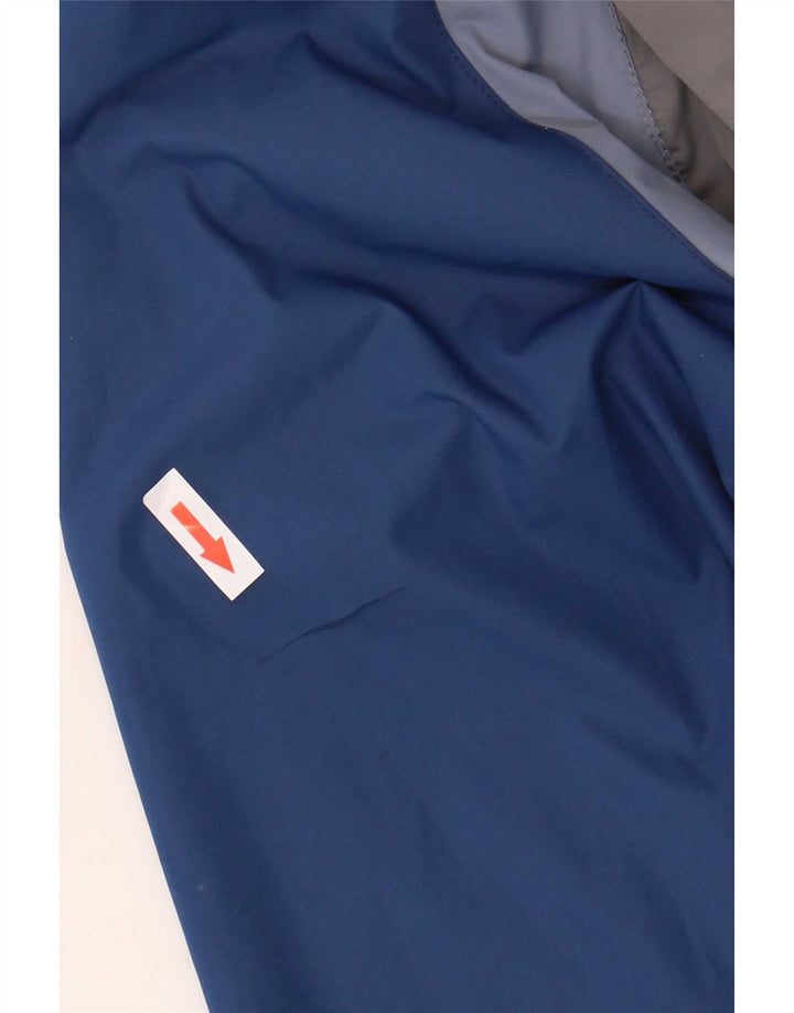Chubasquero con capucha para hombre Fat Face ES 42 XL Gris Colorblock Poliéster