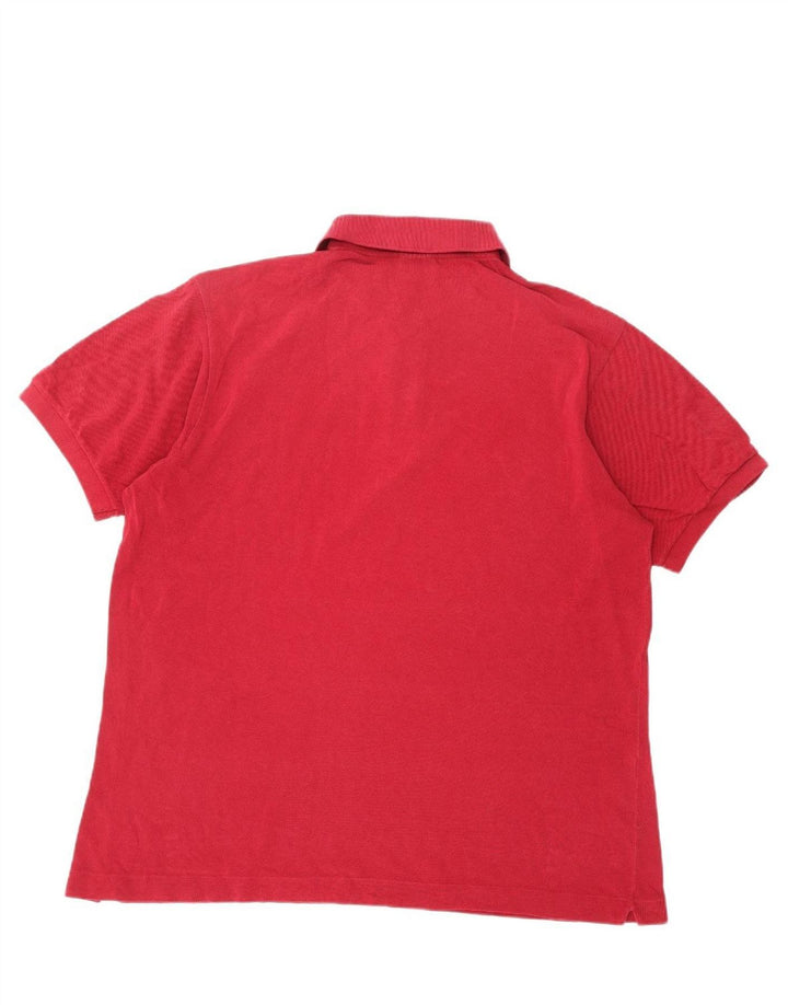 LACOSTE Mens Polo Shirt Size 6 XL Red