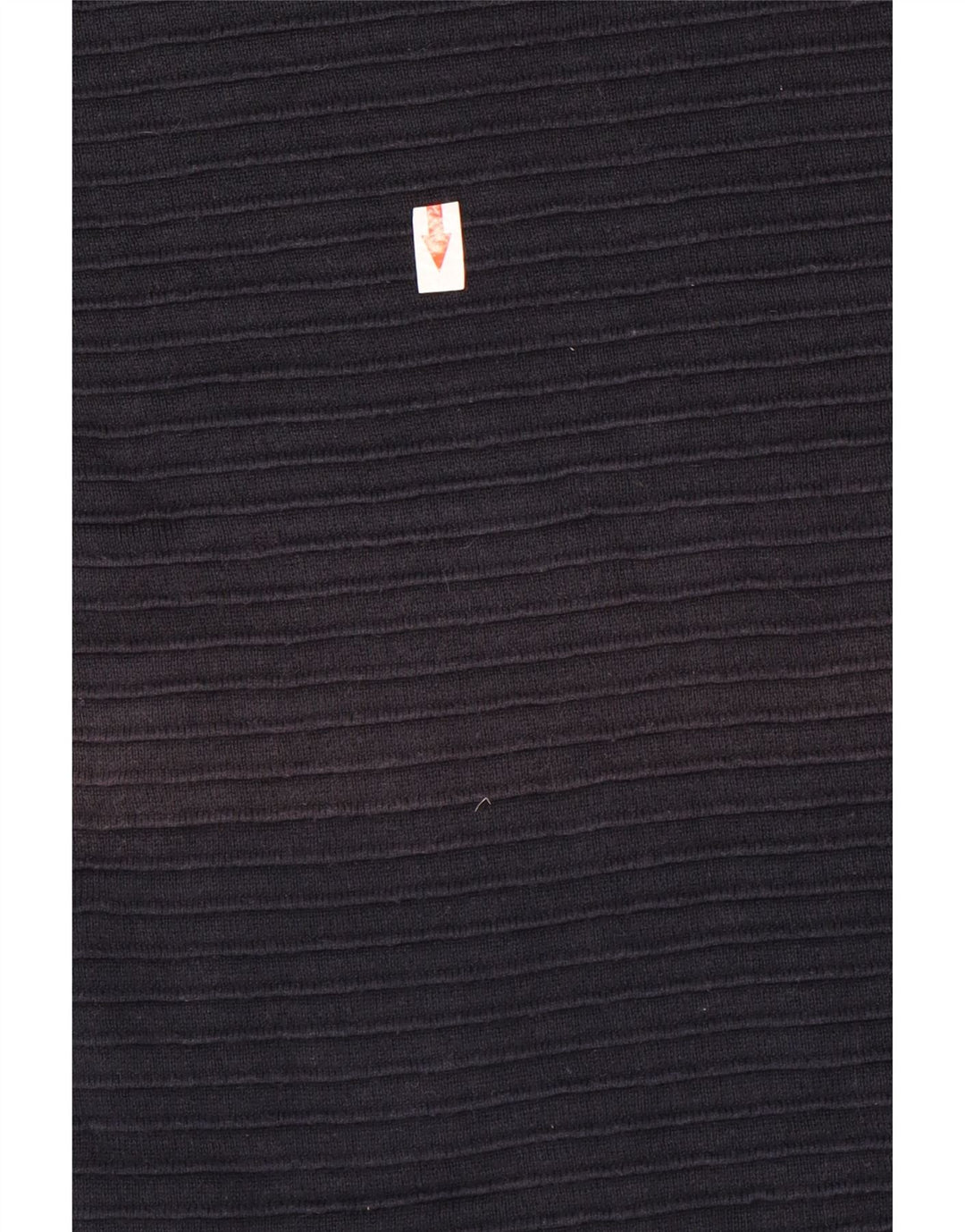 French Connection Jersey de cuello redondo para hombre de algodón azul marino mediano