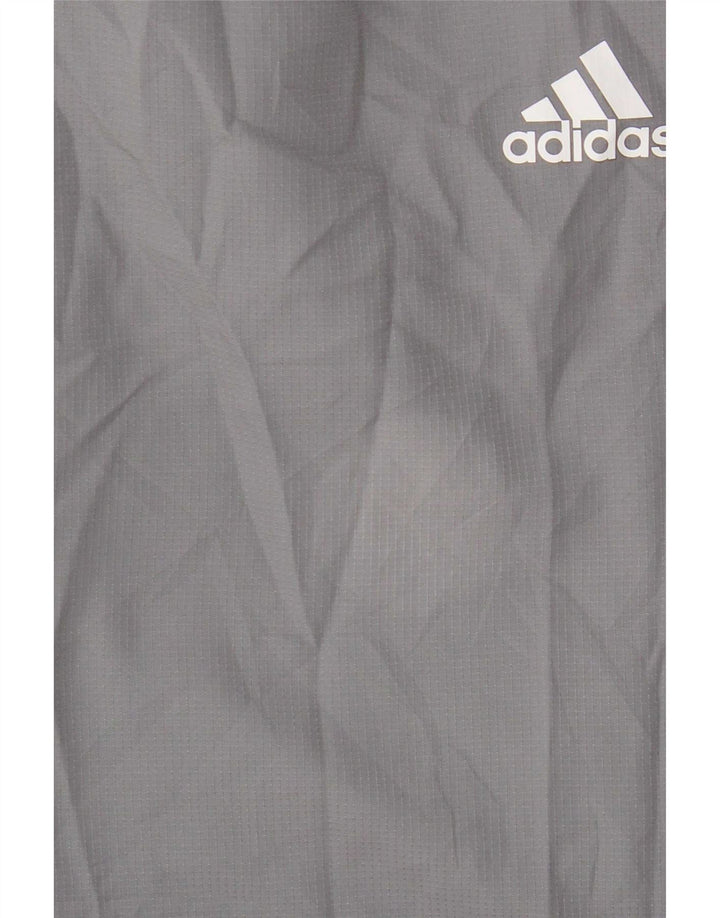 Adidas Pantalones de chándal gráficos para mujer UK 12/14 Poliéster gris medio