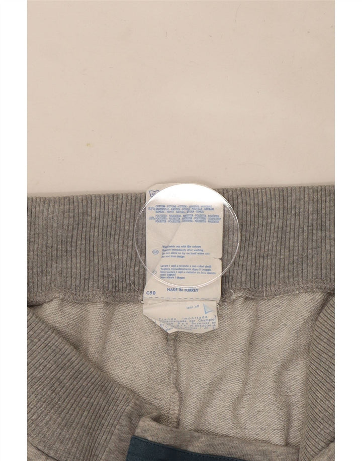 Champion Pantalones De Chándal Gráfico Joggers De Algodón Gris Medio |