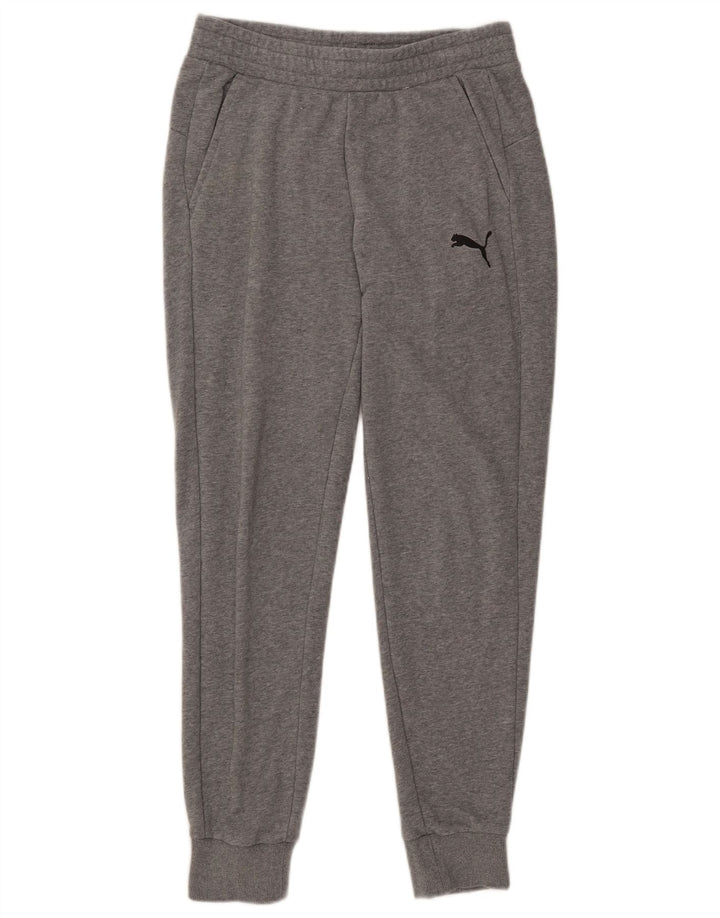 Pantalones De Chándal Puma Joggers De Algodón Moteado Gris Medio |