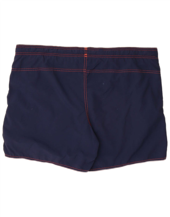 Adidas Hombre Bañador Corto Mediano Azul Marino Nylon