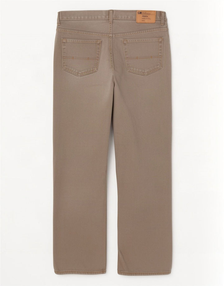 Marks & Spencer Vaqueros rectos azules Harbor para hombre W36 L29 Algodón gris