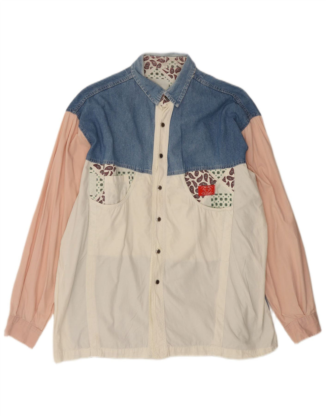 Camisa VINTAGE para hombre color beige medio