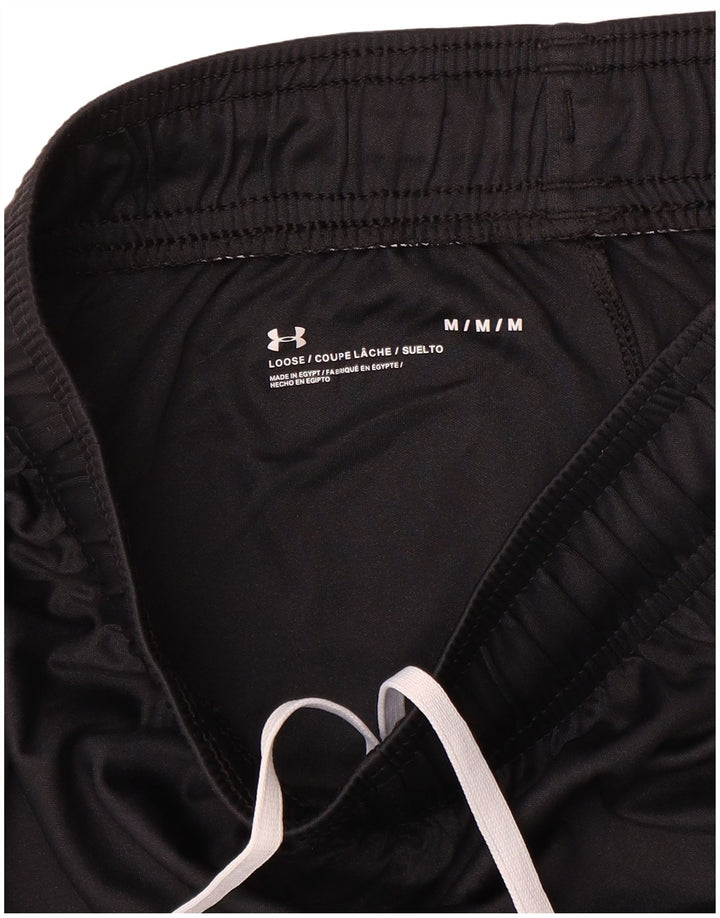 Under Armour Pantalones cortos deportivos para hombre mediano negro