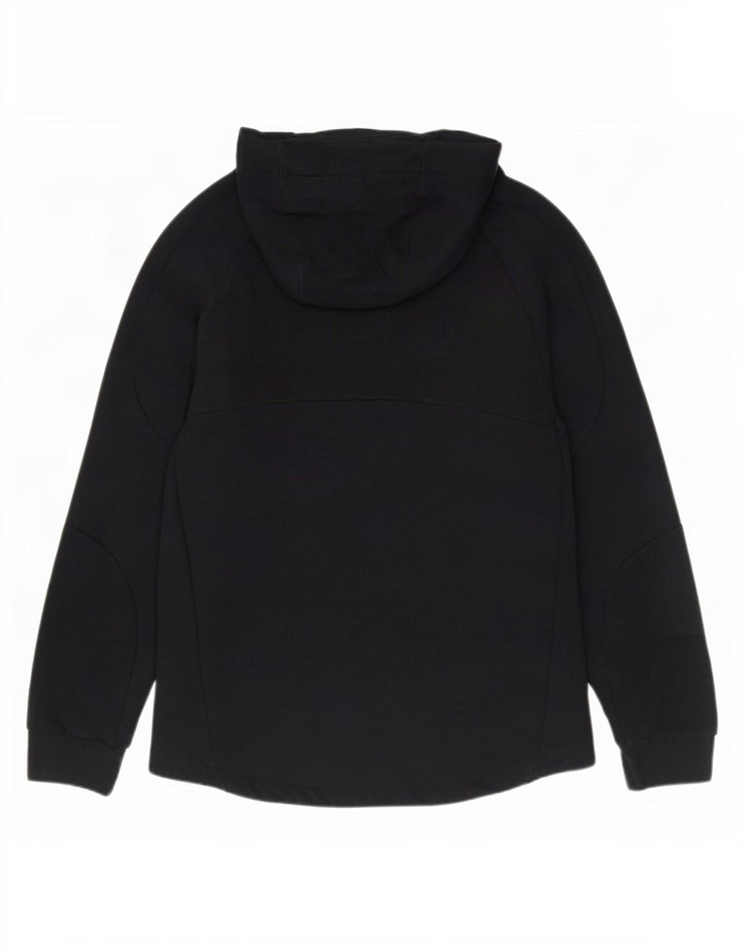 Puma Sudadera con capucha y cremallera para hombre, talla grande, algodón negro