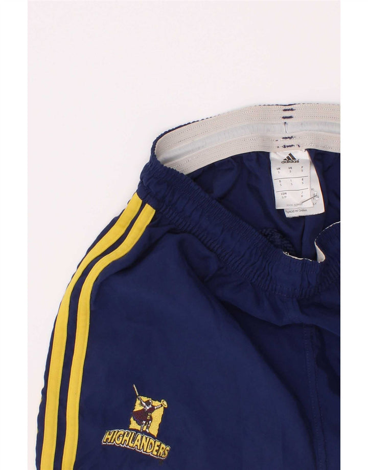 Adidas Pantalones cortos deportivos con gráficos para niños 9-10 años Pequeño Azul marino Poliéster