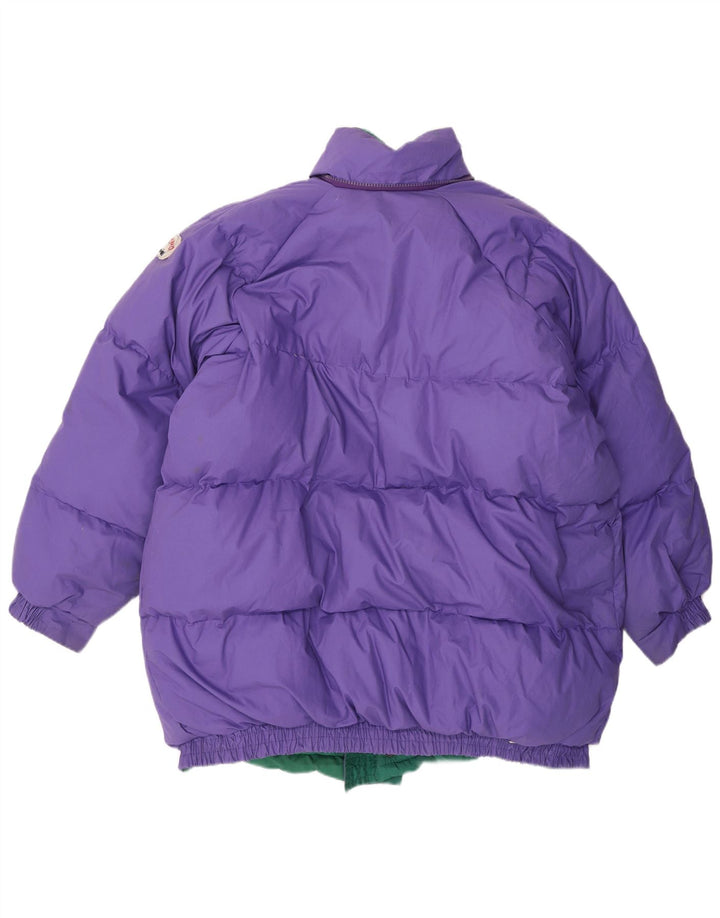 Diadora Chaqueta Acolchada Reversible Hombre UK 38 Medium Púrpura