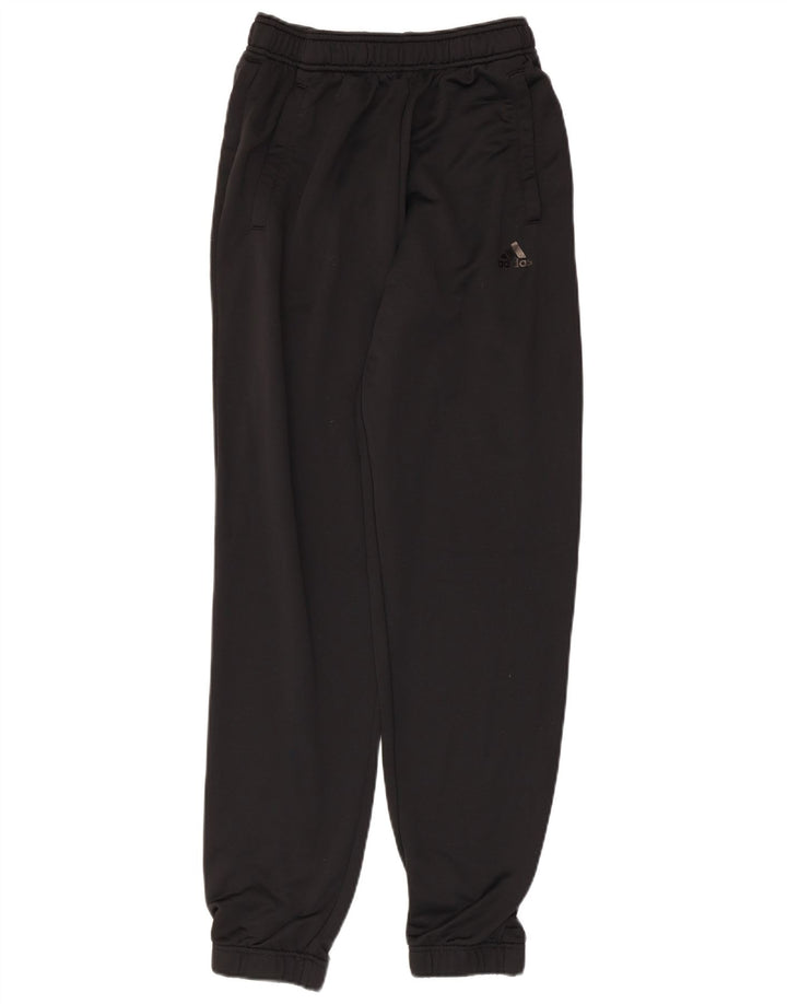 ADIDAS Pantalones de chándal para hombre Joggers UK 38/40 Mediano Negro Poliéster
