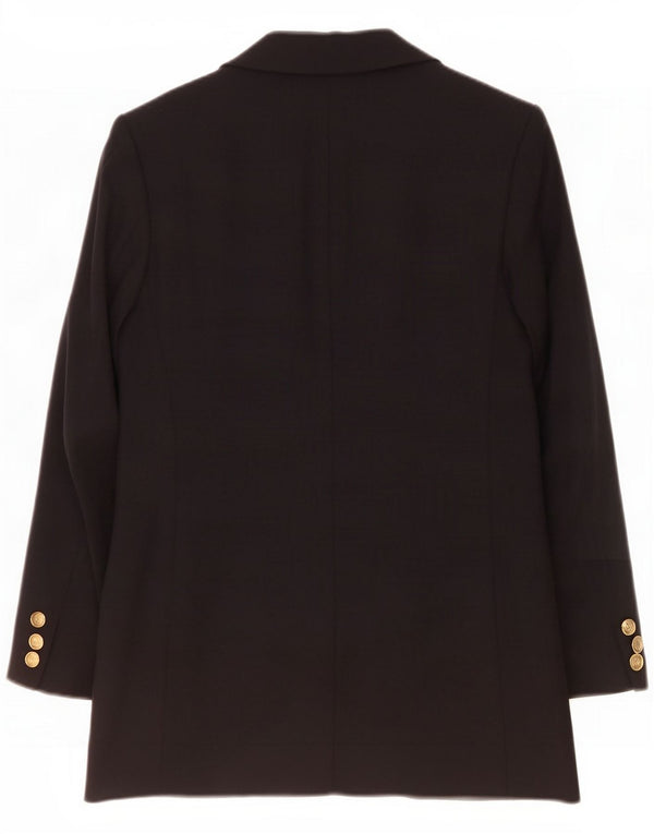 Marks & Spencer Chaqueta tipo blazer con doble botonadura para mujer UK 44 Grande Azul marino
