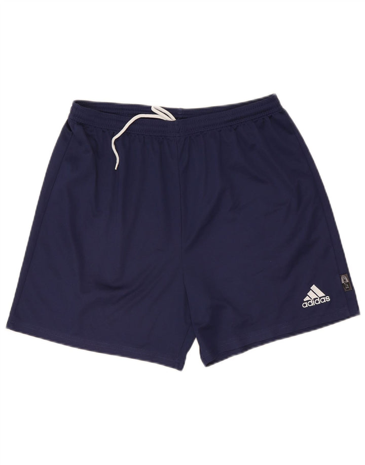 Adidas Mens Climalite Sport Shorts Grande Azul Marino Poliéster