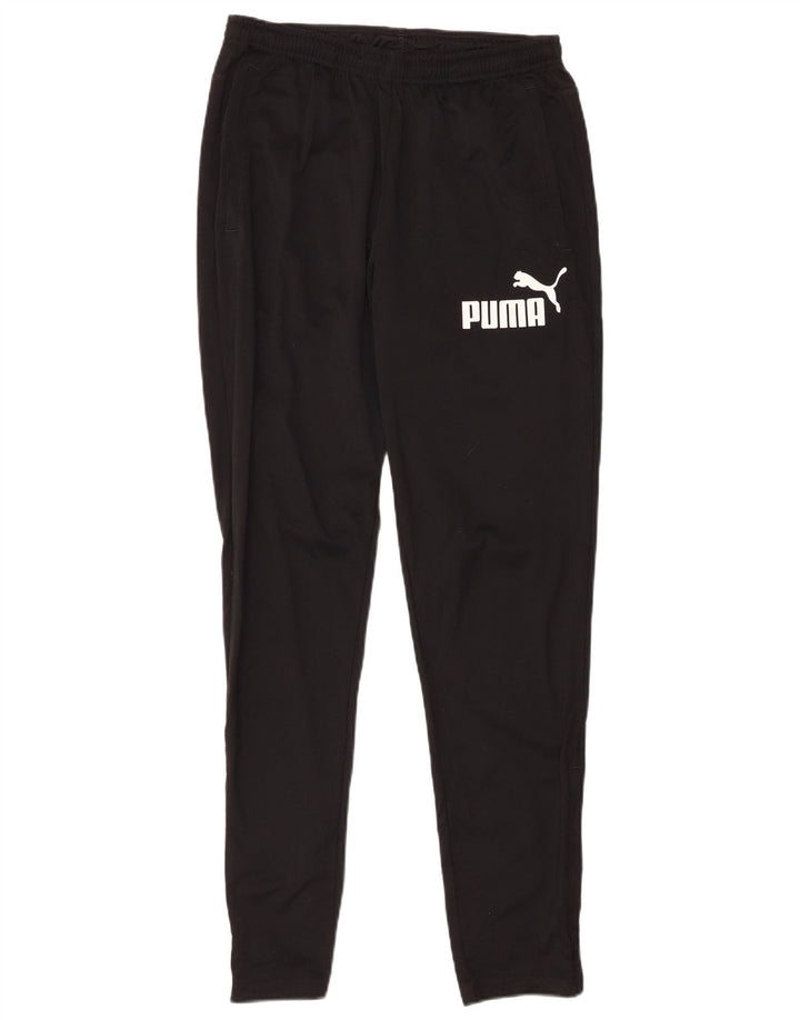 PUMA Pantalones de chándal con estampado gráfico Medium Black para hombre