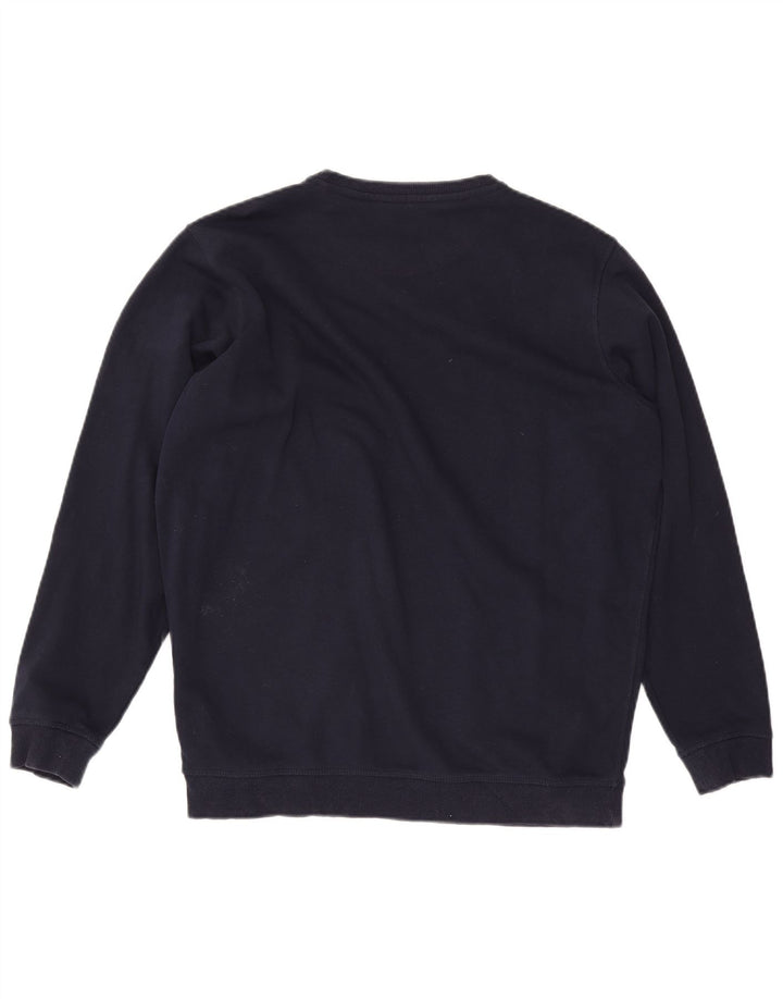 James Pringle - Sudadera para hombre, talla grande, color azul marino, algodón