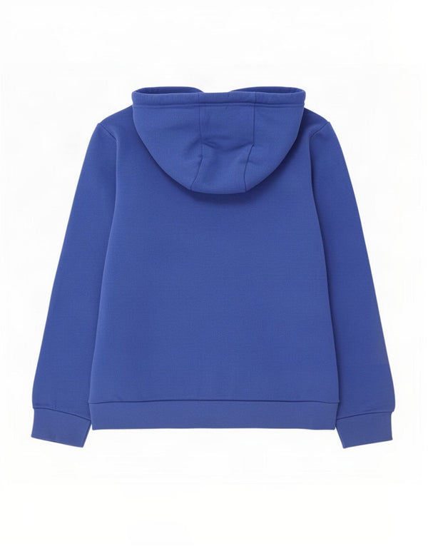 Kappa Hombre Sudadera Con Capucha Gráfica Jersey Small Azul Algodón