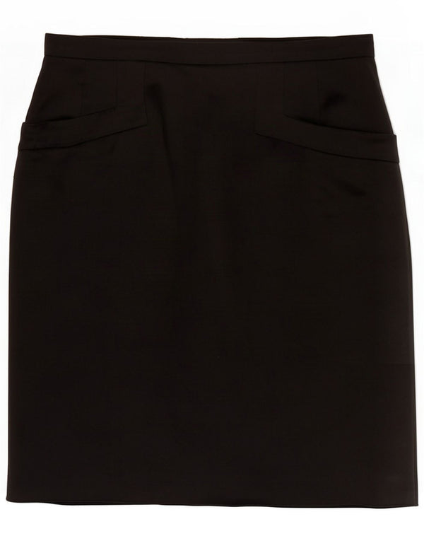 Emanuel Ungaro Minifalda para mujer UK 8 Small W28 Black