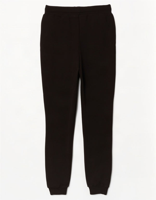 Ellesse Hombre Pantalones De Chándal Joggers Small Algodón Negro