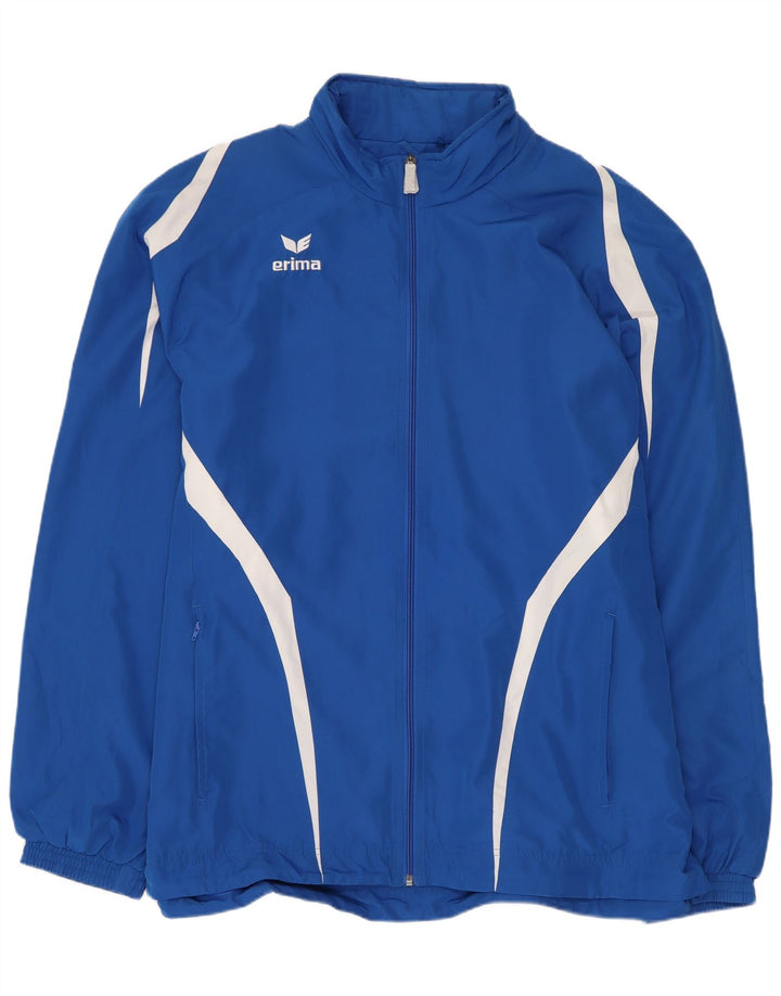 Erima Chaqueta de chándal para hombre UK 46/48 2XL Poliéster color block azul