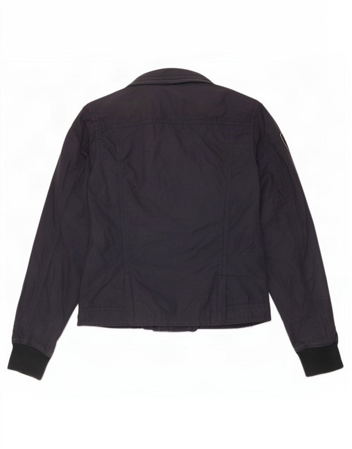 Playlife Chaqueta Bomber para Mujer UK 46 Grande Azul Marino Algodón