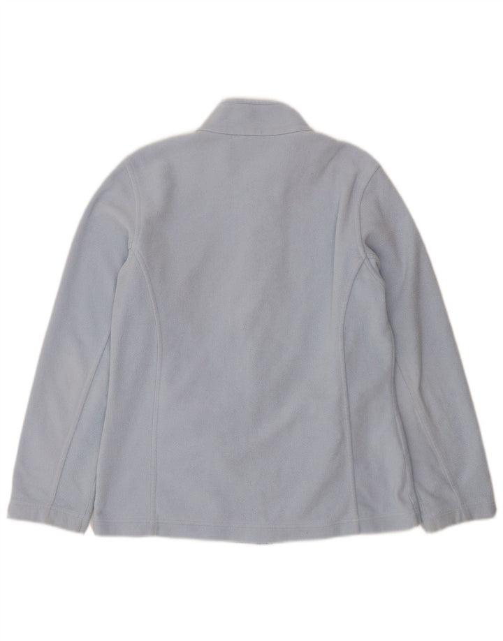 Marks & Spencer Chaqueta polar extragrande para mujer UK 10 Small Poliéster azul