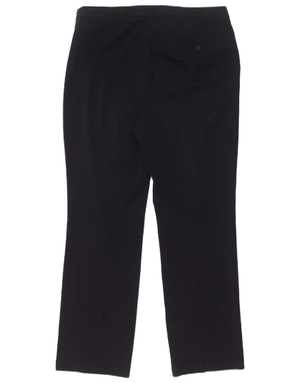 Marks & Spencer Pantalones Casuales para Mujer UK 40 Large W34 L31 Azul Marino